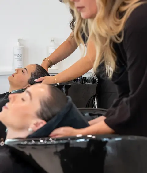 Luxury hair wash at Luxe Dry Bar
